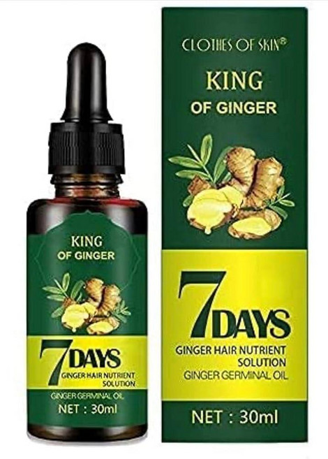 킹오브 진저 7데이즈 헤어 뉴트리션 솔루션 오일 30ml, 1