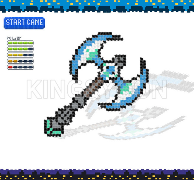 디폼블럭 8mm 총 칼 무기 검 마인크래프트 만들기 크리스마스 단체 선물, 1-40.도끼2, 1개