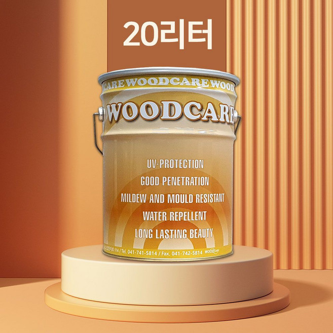 우드케어 오일스테인 woodcare 20리터, 1개