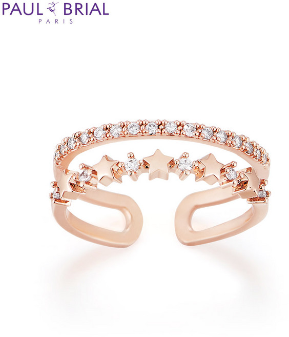 폴브리알 여성용 스타투라인 반지 PMBR0010