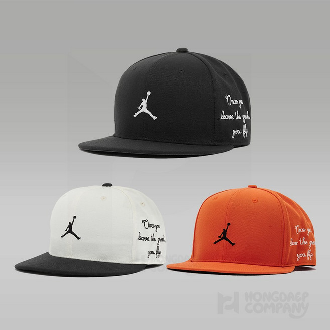 나이키 빅사이즈 야구스냅백 조던 점프맨 레터링 자수 스냅백, L/XL (60호), 스타피쉬 + 블랙 (805)