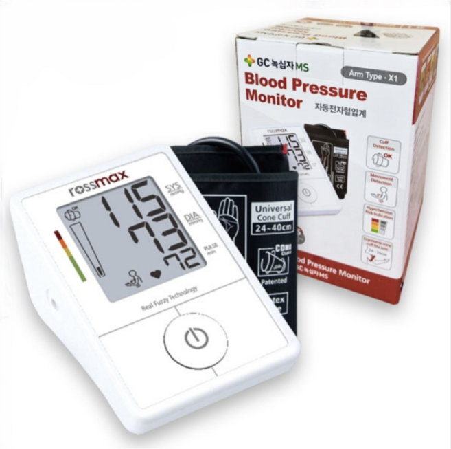 [Mediora 스마트 혈압 측정기] 가정용 원터치 BP-Pro, 2개, MD-350