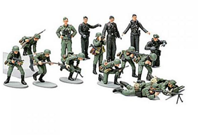 타미야 프라모델 [32512] WWII German Infantry Set 독일군보병세트, 1개