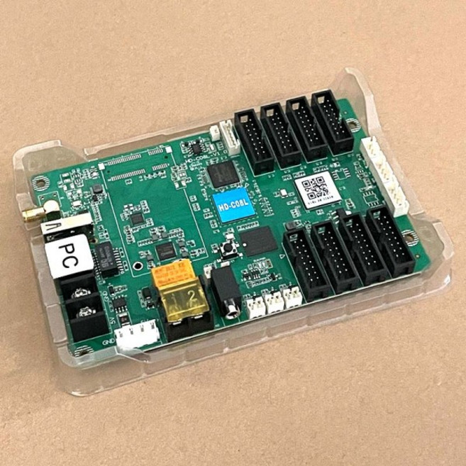 Huidu HD-C08L 와이파이 포트 풀 컬러 LED 패널 비디오 벽 TV 플레이어 LED 스크린 픽셀 디스플레이 USB 4G, 01 HD-C08L