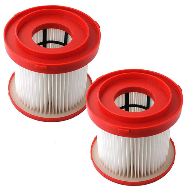 UAME 49-90-1977 필터 Milwaukee M18 진공 청소기와 호환 0910-20 0911-20 0920-20 0920-22 0921-20 0930-22 0931-20, 2개, Milwaukee 49-90-1977