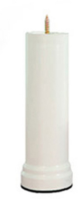 브라보가구 침대 매트리스 다리, 화이트 195mm 10개