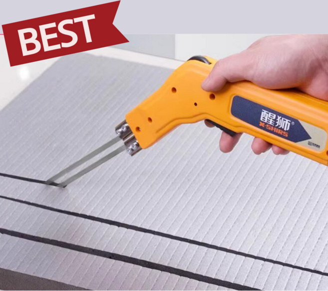 프롬제이샵 스티로폼 열선 커터기 우드락 커터 단열재 커팅기, 1개, 20cm 직선형