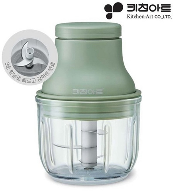 키친아트30 미니 코코글라스 무선 쵸퍼 다지기, 쿠팡 금수저몰 본상품선택, 쿠팡 금수저몰 본상품선택