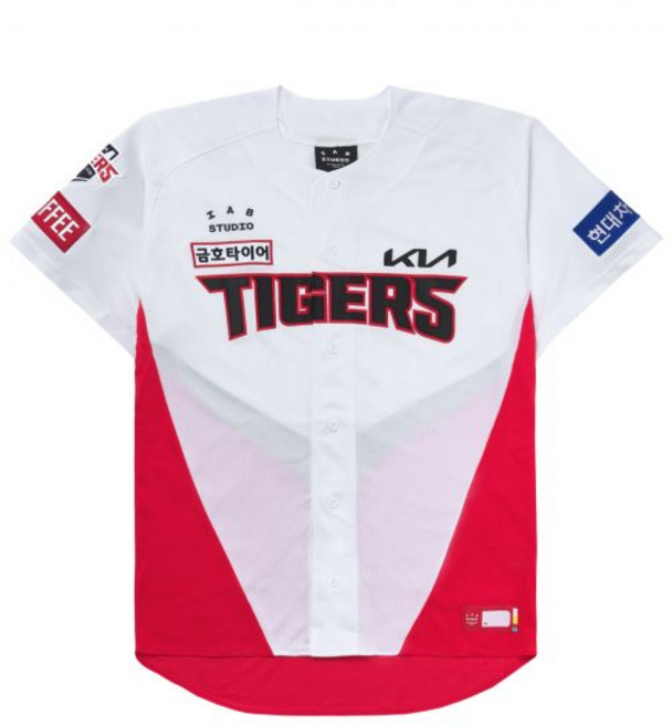 [정품아닐시3배보상] 아이앱 스튜디오 x 기아 타이거즈 24 어센틱 홈 유니폼 논 마킹 버전 IAB Studio x KIA TIGERS 24 Authentic