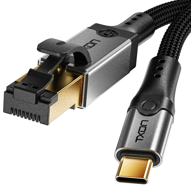 티엑스온 C타입 to 랜선 RJ45 랜 케이블, 3m, 1개