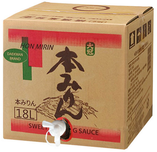 아지플러스 만능 맛술 혼미린 18L 2개 말통 대용량 업송용 미향