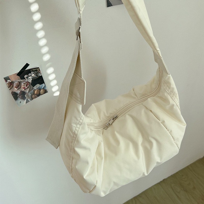 데일리조아 여성 나일론 호보백 크로스 숄더 메신저 남성