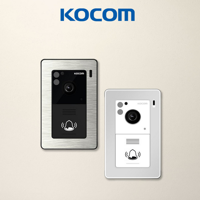 코콤 4선식 매립형 도어 현관 카메라 비디오폰 초인종 KC-94, A지역