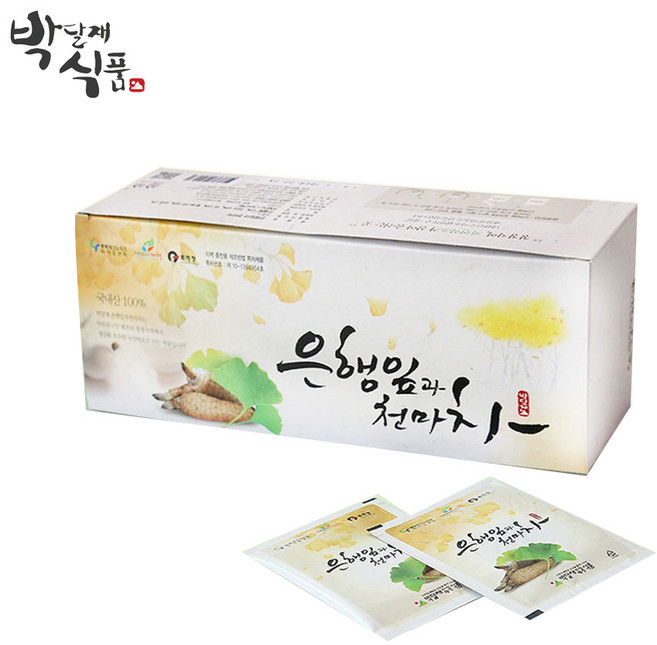 박달재식품 은행잎천마차 50티백 (1g x 50T), 50개, 1개, 50개입, 1g
