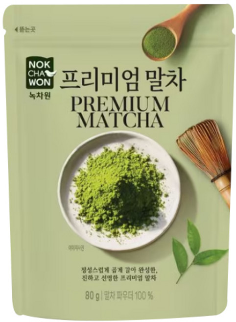 녹차원 프리미엄 말차, 80g, 1개입, 1개