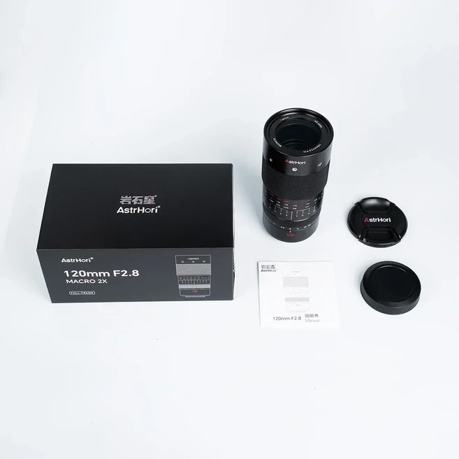 AstrHori 120mm F2.8 2X 울트라 매크로 렌즈 풀프레임 수동 초점 카메라 렌즈 (소니 E 니콘 Z 라이카 L, 01 120mm F2.8, 04 캐논 EF