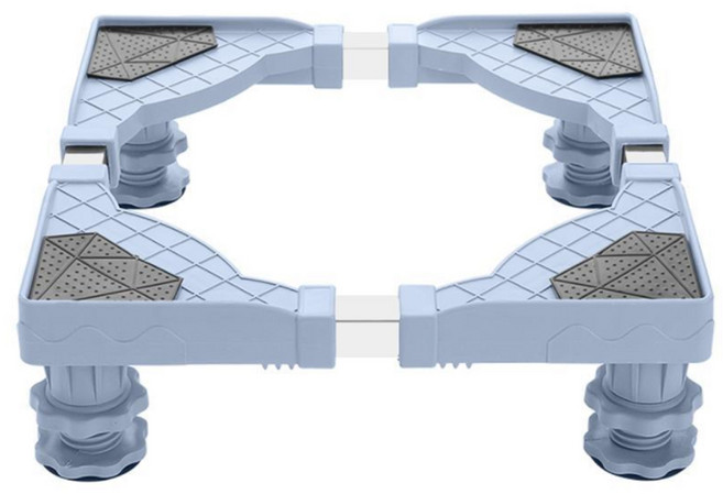 모칸도 당일발송 세탁기받침대 CDMK-A01 (이동받침대 냉장고 건조기 다용도 받침대 크기조절 가전제품 고정 균형맞춤), 1개