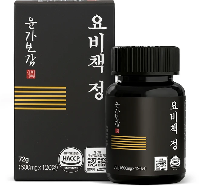 윤가보감 호박씨추출물 요비책, 2개, 120정 - 쿠팡