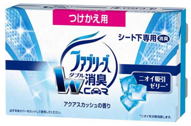 febreze 風倍清 雙效除臭 車用座椅下專用 水漾清新香氛 補充包, 1個