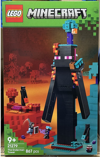 레고 마인크래프트 21279 엔더맨 타워, 혼합색상, 1개