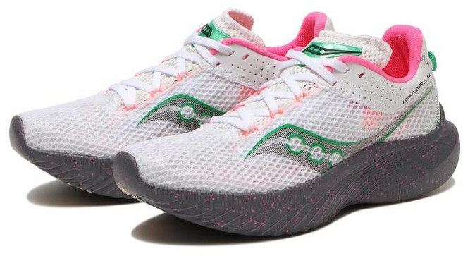 써코니 킨바라 14 여자 러닝화 S10823-85 화이트/그레벌