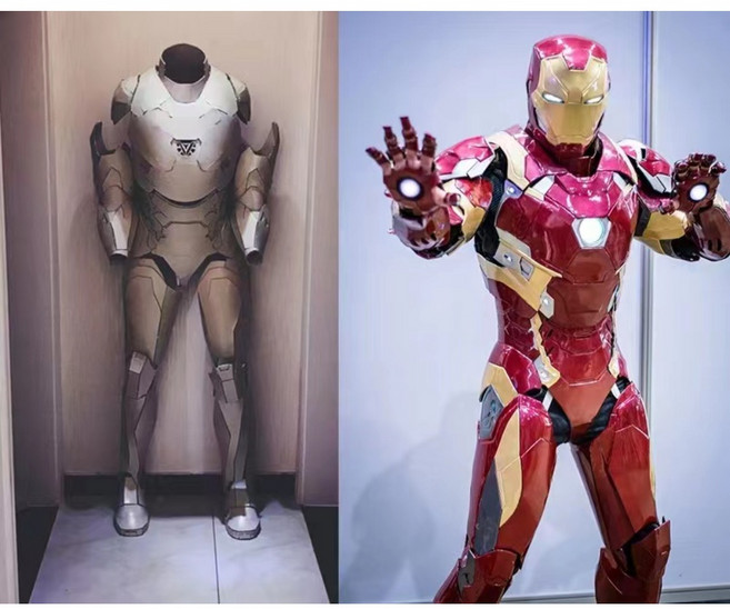 오버엣지 아이언맨 슈트 마블 코스프레 MK50 MK85 코스튬 의상 크리스마스 옷