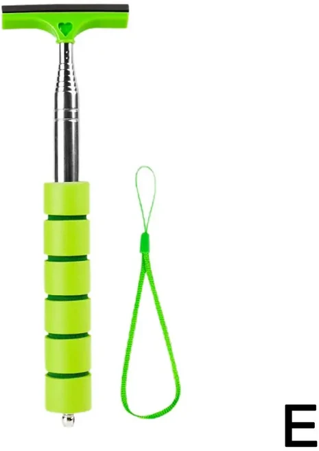 창닦기 휴대용 비오는 유리 창 청소 도구 와이퍼 확장형 핸들 자동차 사이드 미러 스퀴지 텔레스코픽