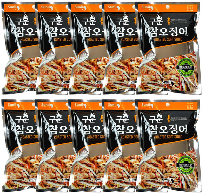 구운 참오징어 22g x 10개입, 10개