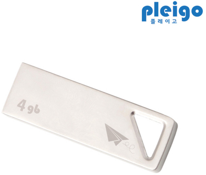 Pleigo(플레이고) U100 메탈 4GB USB메모리, 0GB, 1개