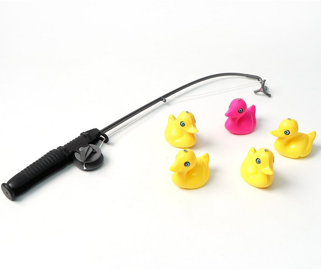 [창고대방출] 오리 낚시놀이 / 집중력완구 자석낚시놀이 장난감, 1개