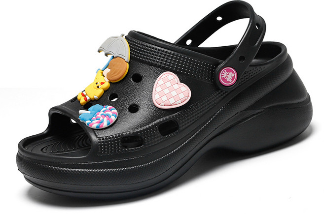 샌들 핏플랍 여성샌들 여름샌들 발편한샌들 키높이샌들 여름슬리퍼 바디인솔 무중력 슬리퍼 7CM