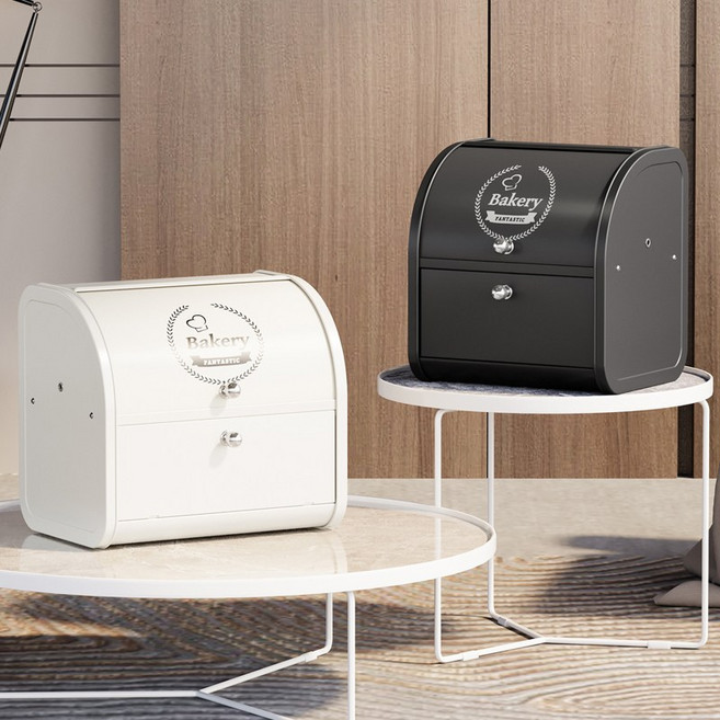 마글론 2단 브레드박스 영양제보관함 식탁 정리함, 1개