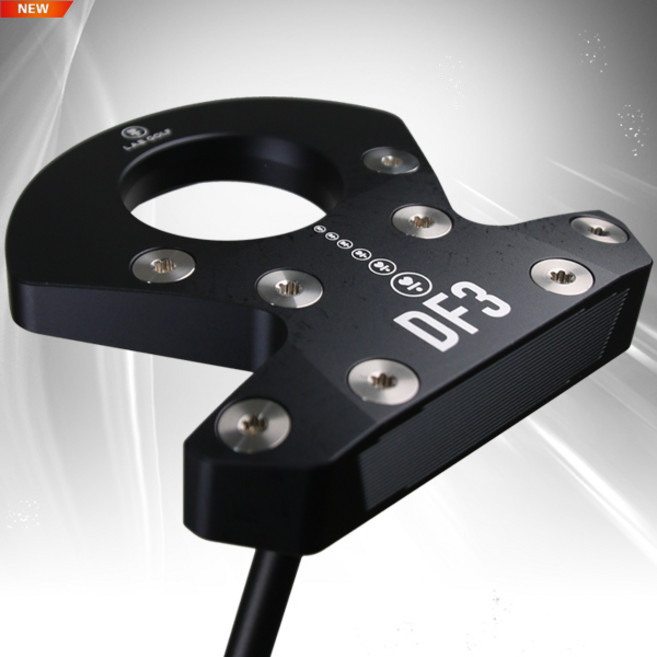 랩골프 랩퍼터 LAB DF3 제로토크 퍼터 블랙, 랩퍼터 DF3 제로토크 퍼터(34인치), R, 3도