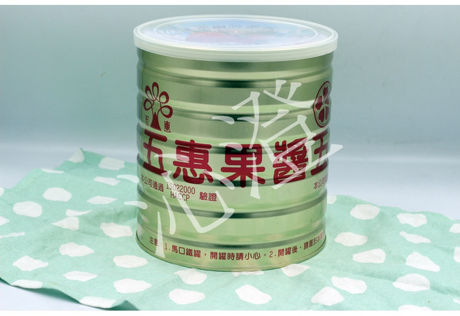 【沁澄】5022 五惠梨山牌草莓果醬 (3公斤) 早餐食材‧百搭批發零售, 1個