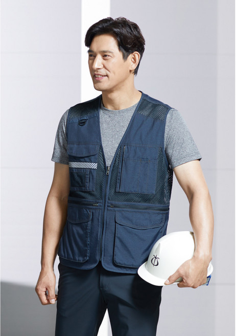 ZB-V1922/메쉬조끼/작업복조끼/지벤망사조끼/지벤조끼