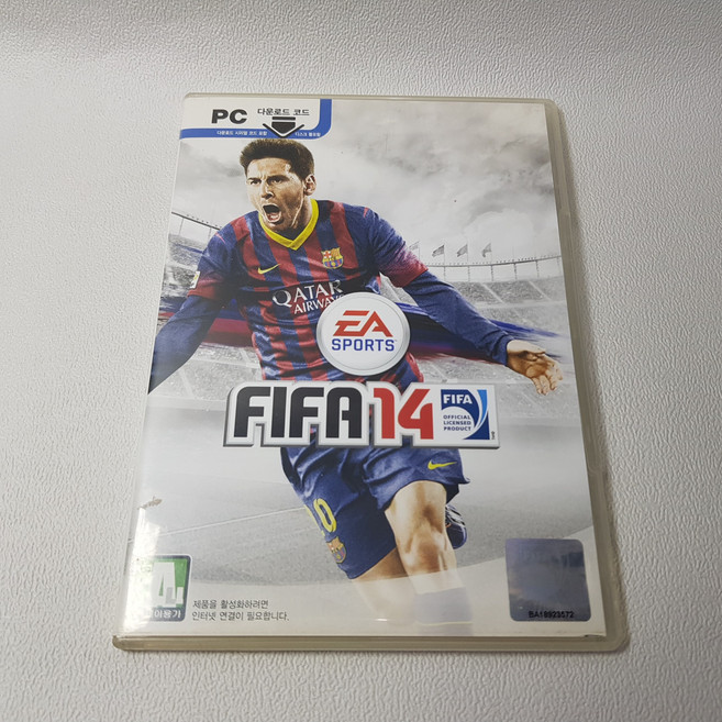 피파 14 FIFA 14 리오넬 메시 PC 패키지 수집용