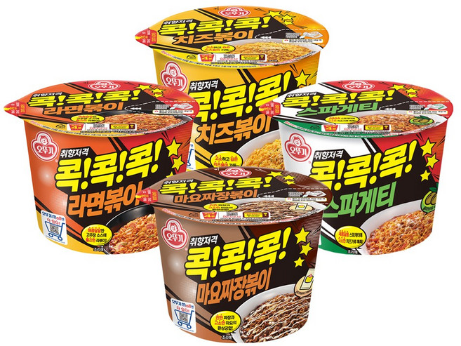 오뚜기 콕콕콕 X 12개 스파게티 라면볶이 치즈볶이 마요짜장 택 1, 06. 라면볶이 6개 + 마요짜장 6개