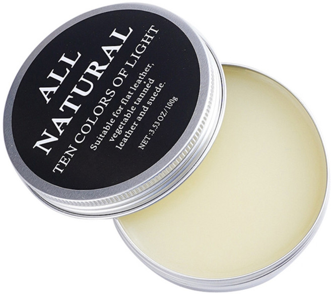 100ml 밍크 오일 크림 신발 가방 가죽 케어 크림 실용 가죽 수리, 1개