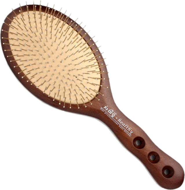 차미오 쿠션 브러쉬 가시 헤어 브러쉬, 철 쿠션 브러쉬, 1개