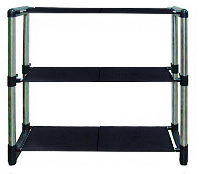 올스틸 신발정리대 원룸 신발장, 1개, 3단 스몰