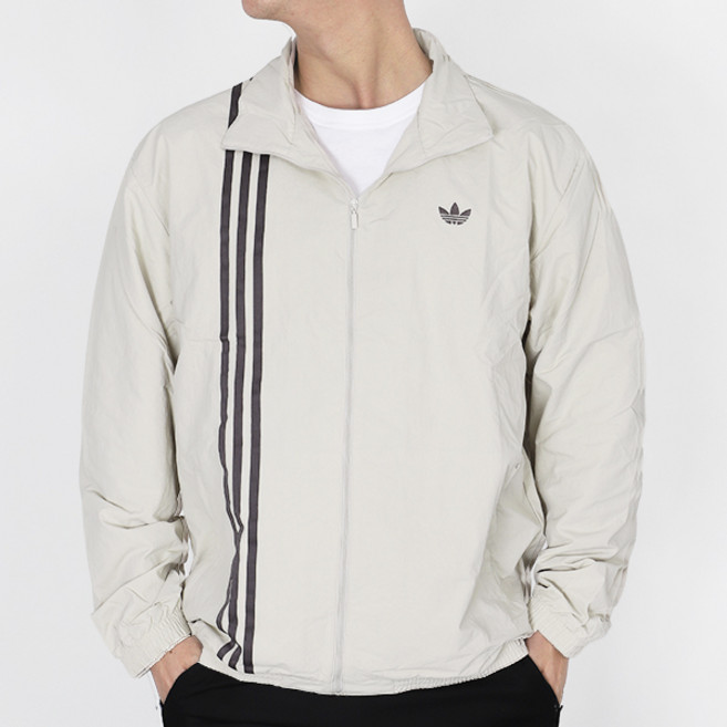 아디다스 오리지널 우븐 파이어버드 트랙탑 바람막이 프론트스트라이프