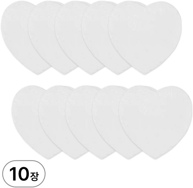 디심플 부푸는 종이 미술놀이, 10장 하트