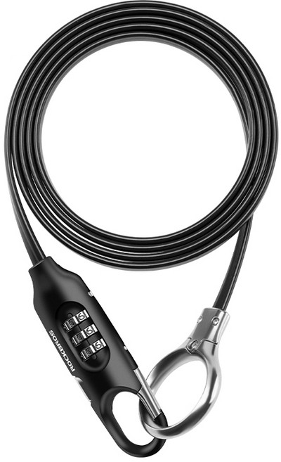 자전거 자물쇠 비밀번호 와이 락, 1개, 블랙