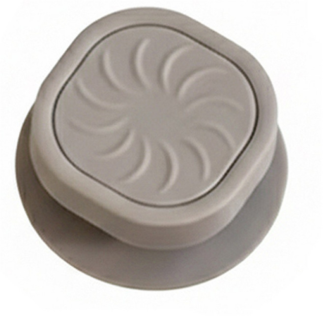 봉지 고정 다이얼 홀더 음식봉투 간식 깔끔보관 쓰레기통 정리정돈 청소, 1개, 그레이