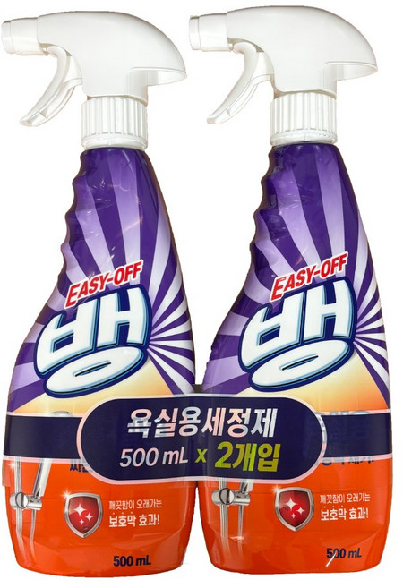 이지오프뱅 곰팡이&살균 470ml, 500ml, 2개
