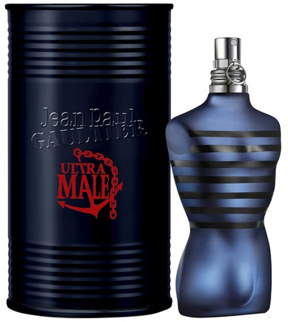 Jean Paul Gaultier Le Male Ultra Male Eau de Toilette 장폴고티에 르 말레 울트라 오 드 뚜왈렛, 1개, 75ml