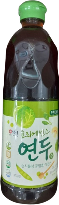 샘표 요리에센스 연두 순 단체급식용, 860ml, 2개