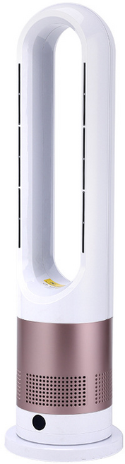 날개없는 냉온풍기 무소음 스탠드형 캠핑용 터워형 에어컨 2가지 색상, 로즈 골드, LFJ-22