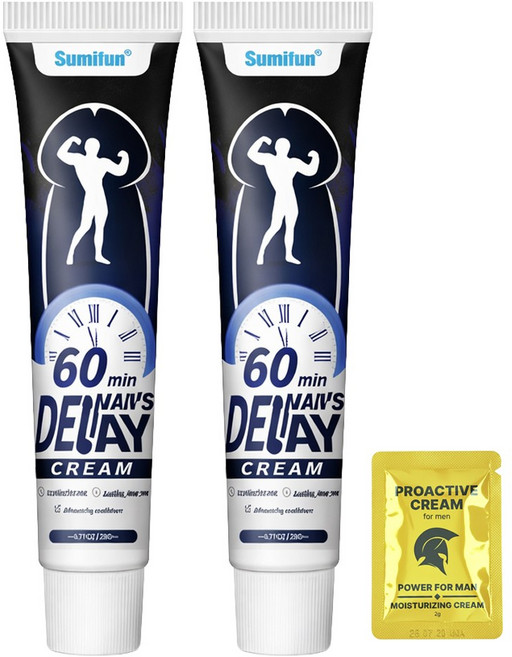 오리지날 남성용 60분 롱파워 크림 Original man's 60min long power cream, 2개, 20g