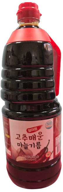 참미정 고추매운 마늘기름 1.8L, 1개